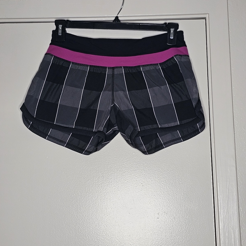🍋 Lululemon speed shorts size 6 euc
